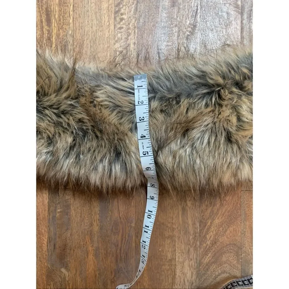 Nordstrom BP faux fur infinity scarf collar
